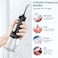 INSMART Cordless Water Dental Flosser Teeth Cleaner, Professional 300ML Tank DIY Mode USB Rechargeable Dental Oral Irrigator for Home and Travel, IPX7 Waterproof 6 Modes Irrigate for Oral Care.