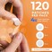 KEYCONCEPTS Acne Patches (120 Countwith Tea Tree Oil, Hydrocolloid Pimple Patches for Face - Zit Patch Acne Dots - Cystic Acne Patches Treatment - Pimple Patch with 3 Size Acne Stickers.