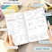 Clever Fox Planner Daily Premium &ndash; Undated Daily Planner with Hourly Schedule, Personal Organizer, Productivity Journal, 6 Months (Mystic Blue.