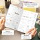 Clever Fox Planner Daily Premium &ndash; Undated Daily Planner with Hourly Schedule, Personal Organizer, Productivity Journal, 6 Months (Mystic Blue.