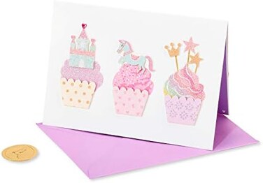 Papyrus Birthday Card for Girl (Sweet, Fun, and Sparkly.