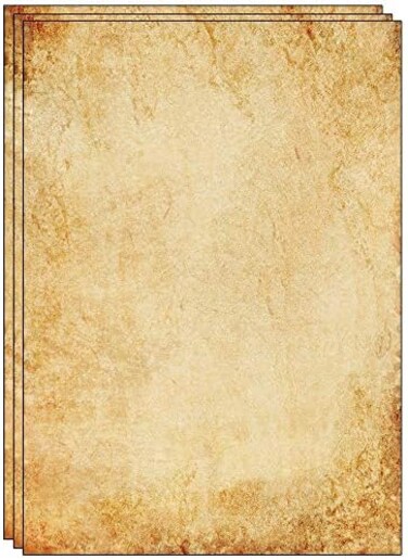 the lazy panda card company 50 Sheets of old looking/Vintage Design Paper DIN A4. Great for vintage invites and letters.