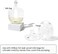 Willow 360 Breast Pump Flanges, 2-Count - 21mm Breast Shield - for Willow 360 or 3. 0 Wearable Breast Pump, Hands-Free for Leak Proof Breast Pumping with The Willow Milk Bags.