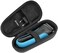 Yinke Case for Braun Series 3/ Series 5, 3040s, 3010S, 5018s, 5140s Electric Razor Shaver, Hard Travel Case Protective Cover Storage Bag (Black interior.