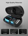 Yinke Case for Braun Series 3/ Series 5, 3040s, 3010S, 5018s, 5140s Electric Razor Shaver, Hard Travel Case Protective Cover Storage Bag (Black interior.