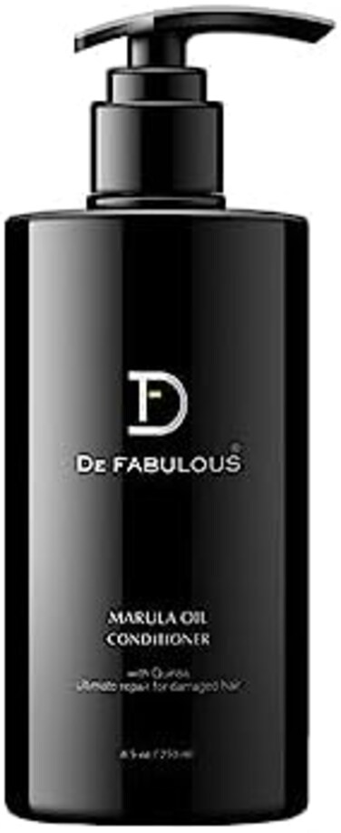 Series De Fabulous Marula Oil Conditioner With Quinoa &ndash; 250mlSulfate-Free, Deep Moisturizing, NourishingRepairing FormulaMarula OilQuinoa Protein for Dry, Frizzy, DamagedColor-Treated Hair.