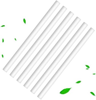 Mudder 24 Pieces Humidifier Sticks Filter Replacement Wick Humidifiers Filter Sticks Humidifiers Refill Sticks for Cool Mist Humidifiers Portable Diffuser USB Mini Humidifier （5. 35 Inches.