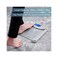 Vitafit Digital Bathroom Scale for Body Weight,Weighing Professional Since 2001,Extra Large Blue Backlit LCD and Step-On, Batteries Included, 400lb/180kg,Clear Glass,Silver.