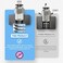 TAILONZ PNEUMATIC Male Straight 1/4 Inch Tube OD x 1/2 Inch NPT Thread Push to Connect Fittings PC-1/4-N4 (Pack of 10.