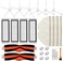 RONGJU Accessories Kit for Roborock S5 S6 E20 E25 E35 S50 Xiaomi Mi Mijia Robotic Vacuum Cleaner 22 Pack Replacement Parts 2 Main Brush 6 Side Brush 4 Hepa Filter 4 Mop Cloth6 Water Tank Filter.