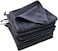 SURPRISE PIE Microfiber Cleaning Cloth Ultra AbsorbentSoft Micro Fiber Cloth for Cleaning for House Kitchen Boat Microfiber Towels for Cars Window Cleaner (12"x12"Grey-6 Pack.