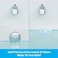 SlipX Solutions Bottomless BathOverflow Drain Cover for TubGreat Gifts for Mom, SpaBath AccessoriesDrain Block, Water Stopper PlugBath Essentials for Women4" Diameter, White.