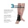 Bodyprox Ankle Brace for Women and Men, Lace Up Ankle Support Brace Stabilizer For Sprained Ankle (Medium.
