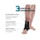Bodyprox Ankle Brace for Women and Men, Lace Up Ankle Support Brace Stabilizer for Sprained Ankle (Large.