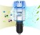 جهاز تنقية هواء السيارة 4WDKING، جهاز معطر جو للسيارة يعمل بجهد 12 فولت مع شاحن USB مزدوج، يزيل دخان السجائر وروائح الحيوانات الأليفة والطعام، الأوزون الأيوني (فضي).