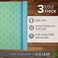 Gaiam Kids Yoga Mat Exercise Mat, Yoga for Kids with Fun Prints - Playtime for Babies, ActiveCalm Toddlers and Young Children (60" L x 24" W x 3mm Thick.