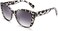FEISEDY Polarized Retro Sunglasses Women Cat Eye Oversized Frame Sun Glasses B2451.