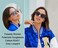FEISEDY Polarized Retro Sunglasses Women Cat Eye Oversized Frame Sun Glasses B2451.