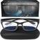 Benicci Stylish Blue Light Blocking Glasses for Women or Men - Ease Computer and Digital Eye Strain, Dry Eyes, Headaches and Blurry Vision - Instantly Blocks Glare from Computers and Phone Screens w/C