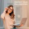 Benicci Stylish Blue Light Blocking Glasses for Women or Men - Ease Computer and Digital Eye Strain, Dry Eyes, Headaches and Blurry Vision - Instantly Blocks Glare from Computers and Phone Screens w/C