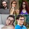 Gleyemor Blue Light Glasses for Men Women, Vintage Round Frame Computer Eyeglasses.