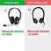 YDYBZB Ear Pads Cushions Cups Replacement for Microsoft LifeChat LX-3000 Headset Headphone Earpads Cushions Foam Pillow.