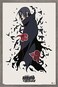 Trends International Naruto Shippuden - Itachi Wall Poster, 14. 725" x 22. 375", Barnwood Framed Version.