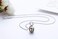 CHAULRI Infinity Top Grade AAA Tahitian Black Pearl Pendant Necklace 18K Gold Over Sterling - Birthday Anniversary Jewelry Gifts for Women Wife Mom Daughter.