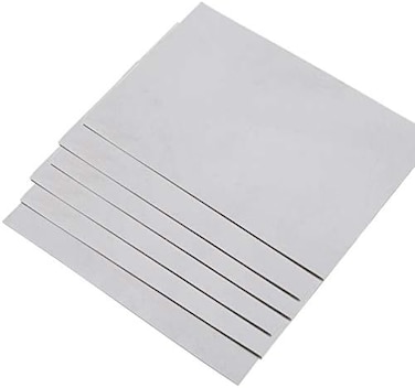 YIPINER 6 Pcs Boat Repair Kit with PVC Patches Set Accessory for Inflatable Boat Kayak (Grey.