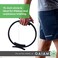 Gaiam Pilates Ring Fitness Circle - LightweightDurable Foam Padded Handles, Flexible Resistance Exercise Equipment for Toning Arms, Thighs/LegsCore.