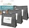 MOSO NATURAL Unscented Stand-Up Air Purifying Bag 300G Pack Of 3. Odor Eliminator, Odor Absorber For Closet And Bathroom,Chemical-Free and Non ToxicLong Lasting Charcoal BagsLasts up to 2 years.