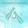 LeyJin 10 Pack Hard Contact Lens RemoverInsertion Tool,RGP Plunger Suction Cup for Hard Lenses(Green.