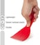 Bates Choice Putty Knife, 6 Pack, Plastic Paint Scraper, Plastic Scraper, Plastic Putty Knife, Putty Knife Set, Plastic Spreader, Spackle Tool, Plastic Putty Knife Scraper, Scraper Tool, Putty Scraper