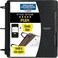 Five Star Flex Refillable NotebookStudy App, College Ruled Paper, 1. 5 Inch TechLock Rings, Pockets, Tabs and Dividers, 300 Sheet Capacity, Black (29324AA2.