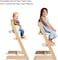 Stokke Tripp Trapp Classic Cushion, Nordic Grey - Pair with Tripp Trapp ChairHigh Chair for Support and Comfort - Machine Washable - Fits All Tripp Trapp Chairs.