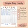 Mewl Baby Daily Log Whiteboard - Reusable Baby Tracker to Log Feeding, DiapersSleep - Newborn Baby JournalSchedule Chart for New Parents, Nanny, Babysitter - PregnancyNew Mom Gift.