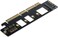 Cablecc NGFF M. 2 M-Key NVME AHCI SSD to PCI-E 3. 0 16x 4X Adapter for 110mm 80mm SSD.