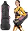WARRIOR2 Yoga Mat Holder Carrier, Yoga Backpack Fits 1/2 Inch Thick Mat, Large PocketsWater Bottle HoldersFull Zip Yoga Mat Carrying Bag for Women Men Gym Sport Travel Bike Yoga Accessories.