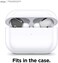 Elago Airpods Pro Secure Fit - Dark Gray/White.