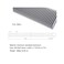 Awxlumv Heatsink 200x220x18 mm silver 100 * 100 * 18MM.