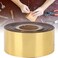 Yinuoday Hot Stamping Foil Paper with 1. 2 x 400ft, Hot Foil Stamping Paper for Leather Bronzing Machine PU Heat Transfer Anodized Gilded Paper DIY Decoration for Cloth Package Box.