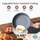 SENSARTE Nonstick Frying Pan Skillet, Swiss Granite Coating Omelette Pan, Healthy Stone Cookware Chef's Pan, PFOA Free (8/9. 5/10/11/12. 5 Inch(9. 5 Inch.