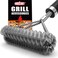 فرشاة شواء GRILLART بدون شعيرات سلكية - فرشاة تنظيف شواء آمنة وفعالة - فرشاة تنظيف شواية 17 بوصة لشبكات الغاز/البورسلين/الشواء - هدايا إكسسوارات الشواء للرجال.