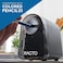 X-ACTO Mighty Mite Electric Pencil Sharpener, Black/Silver (19501/19501X.