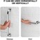 Gotega 2 Pack Shower Grab Bar Stainless Steel Bathroom Grab Bar Shower Bath Handle Grab Bars for Bathtub Showers 18 Inch.
