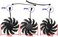 inRobert PLD08010S12H 75mm 3pin Video Card Fan Replacement for Gigabyte GEFORCE GTX 970 Cooling Fan.