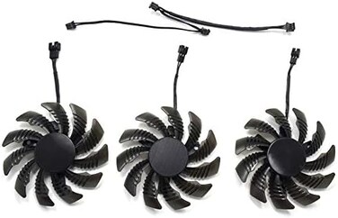 inRobert PLD08010S12H 75mm 3pin Video Card Fan Replacement for Gigabyte GEFORCE GTX 970 Cooling Fan.