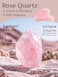 Rena Chris Gua Sha Facial Tools, Natural Rose Quartz Stone Guasha Tool, Manual Massage Sticks for Jawline Sculpting and Puffiness Reducing, Gua Sha Scraping Massage Tool, Skin-Care Gift (Pink.