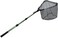 RESTCLOUD Fishing Landing Net with Telescoping Pole Handle, Fishing net Freshwater for Kids Men Women, Extend to 40-63 Inches.