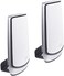 TIUIHU Wall Mount Bracket for NETGEAR Orbi Tri-Band Mesh WiFi 6 System RBS850,RBK852,RBK853,RBS750,RBS751,RBK752,RBK753,AX4200,AX5700,AX6000,Router Wall Mount for NETGEAR Orbi WiFi 6 Router-2PACK.